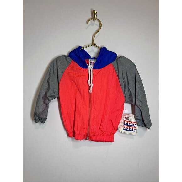 Vintage Windbreaker NWT Pint Size 12 Months - Picture 2 of 7